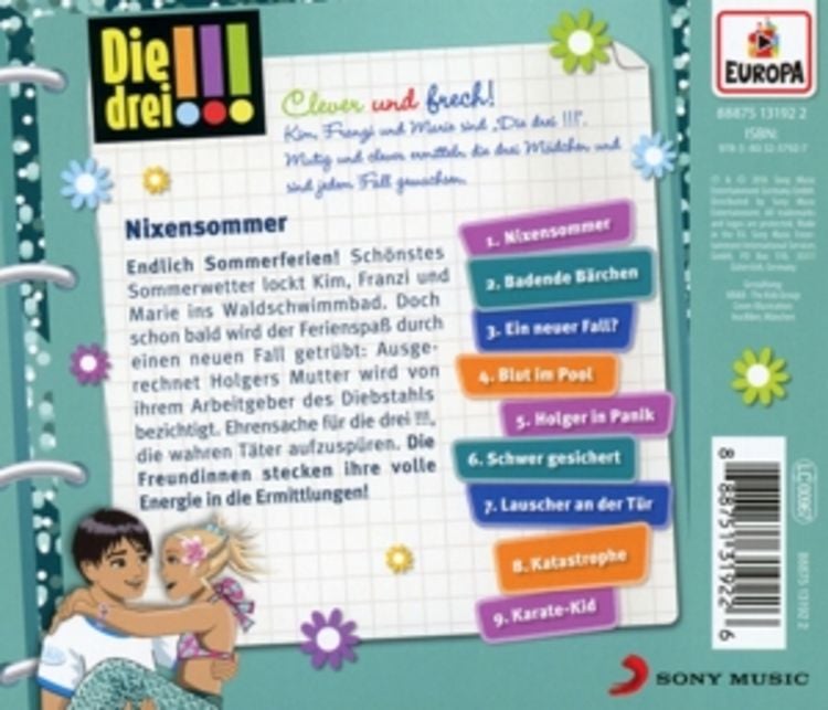 Die drei !!! 43: Nixensommer (Ausrufezeichen)