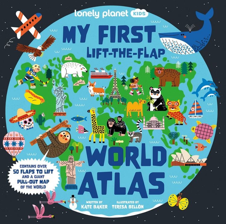 Produktbild: Lonely Planet Kids My First Lift-the-Flap World Atlas
