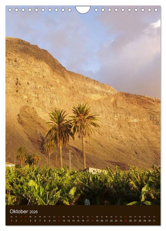 Produktbild: Inseltraum La Gomera (Wandkalender 2026 DIN A4 hoch), CALVENDO Monatskalender