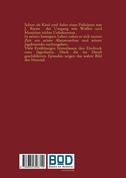 Produktbild: Wie werde ich vom Nimerod zum Gro&szlig;wildj&auml;ger