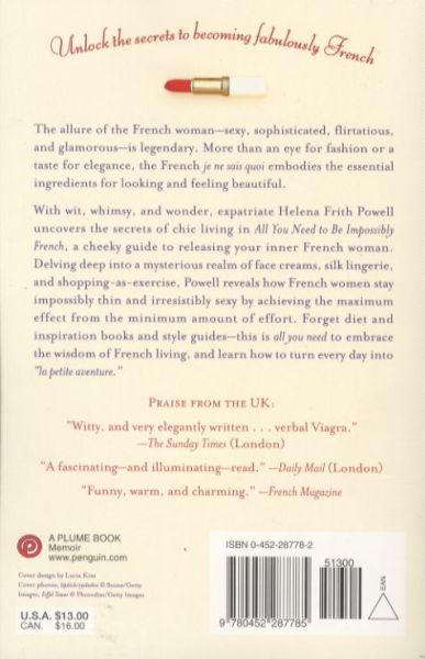 Produktbild: All You Need to Be Impossibly French