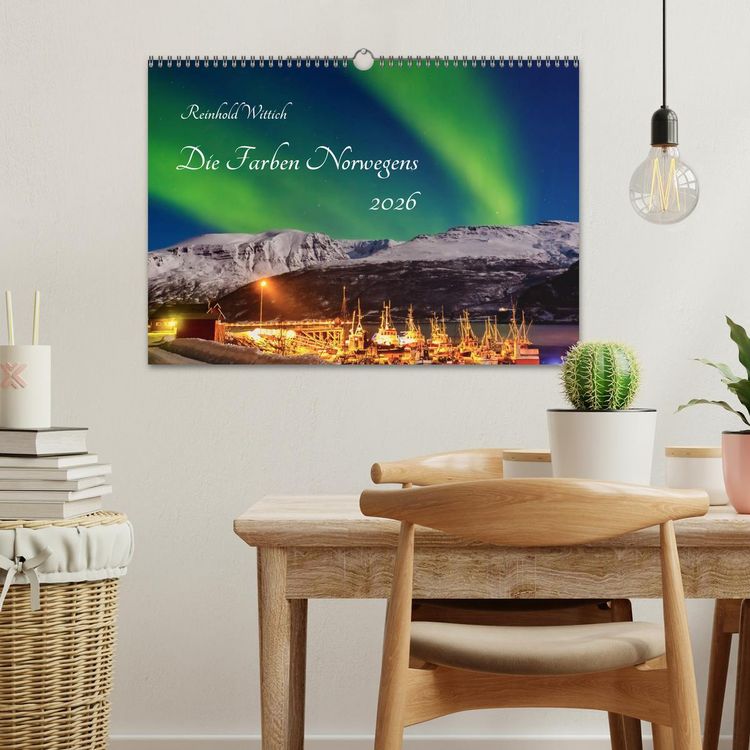 Produktbild: Die Farben Norwegens (Wandkalender 2026 DIN A3 quer), CALVENDO Monatskalender