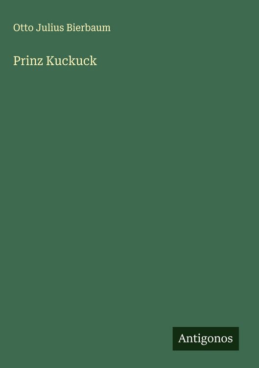 Produktbild: Prinz Kuckuck