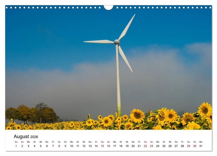 Produktbild: Stimmungsvoller Niederrhein (Wandkalender 2026 DIN A3 quer), CALVENDO Monatskalender