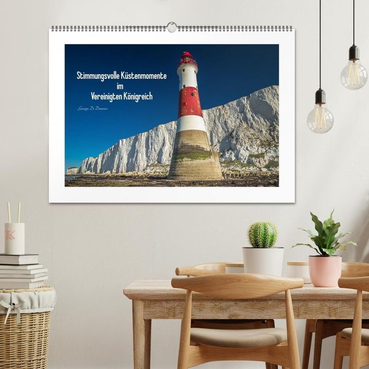 Produktbild: Stimmungsvolle K&uuml;stenmomente im Vereinigten K&ouml;nigreich (Wandkalender 2026 DIN A2 quer), CALVENDO Monatskalender