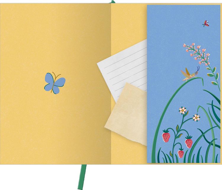 Produktbild: MyNOTES Papeterie: Notizbuch A5 Cottage Style: Keep going keep growing