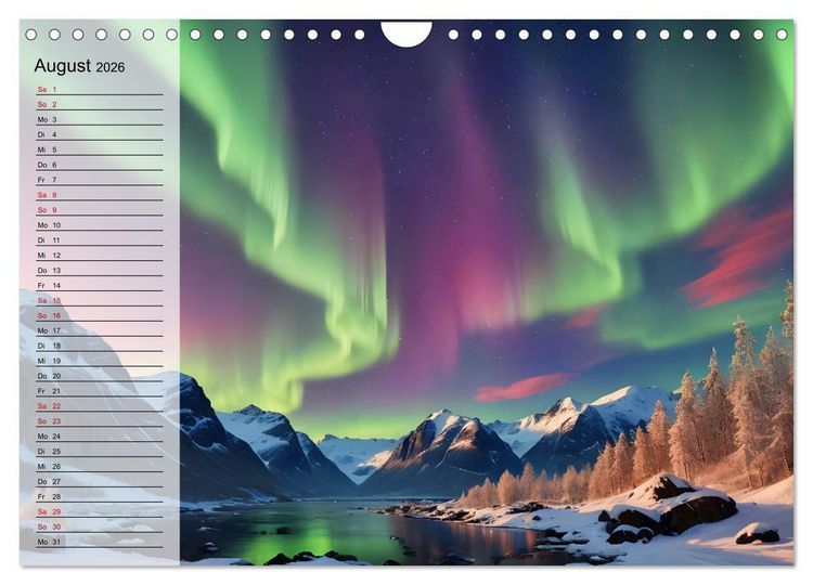 Produktbild: Magische Momente mit Naturspektakeln (Wandkalender 2026 DIN A4 quer), CALVENDO Monatskalender
