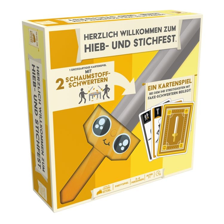 Bild vom Artikel Exploding Kittens - Herzlich Willkommen zum Hieb- und Stichfest vom Autor Elan Lee