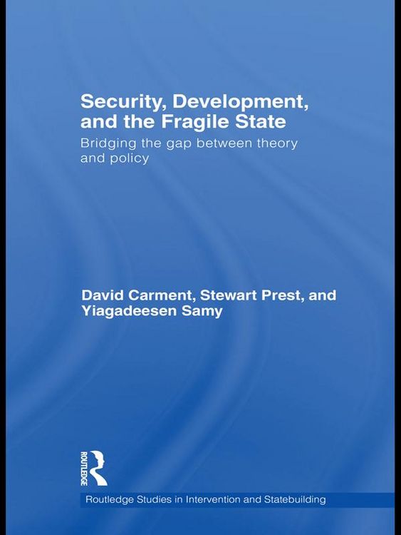 Produktbild: Security, Development and the Fragile State