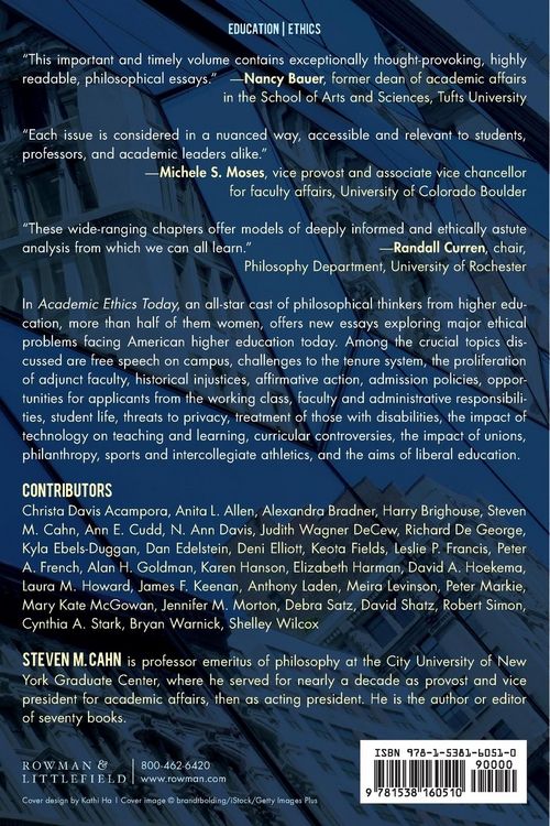 Produktbild: Academic Ethics Today