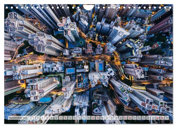 Produktbild: World Cities - Iconic skylines and sights (Wall Calendar 2026 DIN A4 landscape), CALVENDO 12 Month Wall Calendar