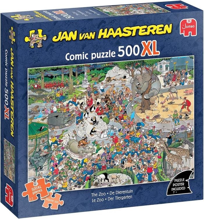 Produktbild: Jan van Haasteren - 500XL - Der Tiergarten - Puzzle