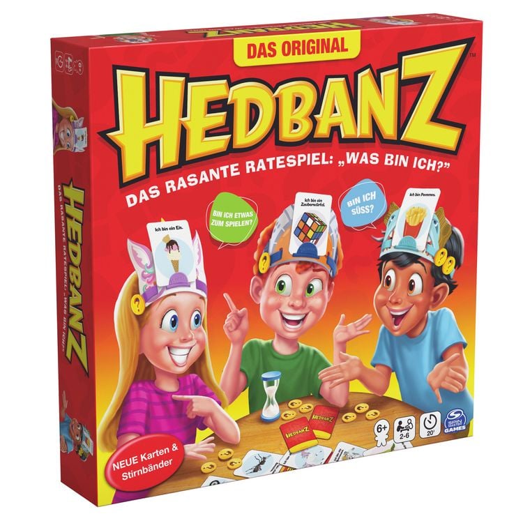 Produktbild: Spin Master Games Hedbanz - das rasante Ratespiel f&uuml;r die ganze Familie