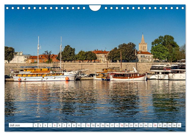 Produktbild: Kroatien - Zadar (Wandkalender 2026 DIN A4 quer), CALVENDO Monatskalender