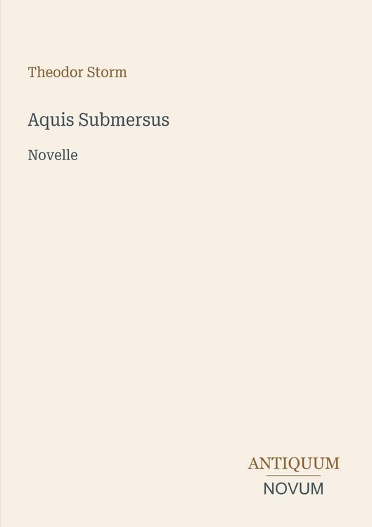 Produktbild: Aquis Submersus
