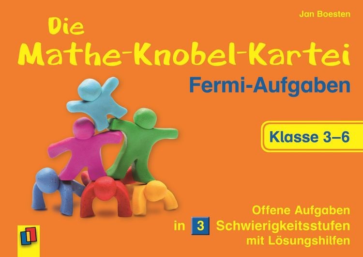 Produktbild: Die Mathe-Knobel-Kartei: Fermi-Aufgaben, Klasse 3-6