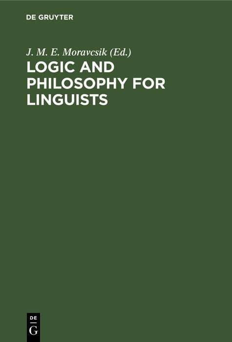 Produktbild: Logic and philosophy for linguists