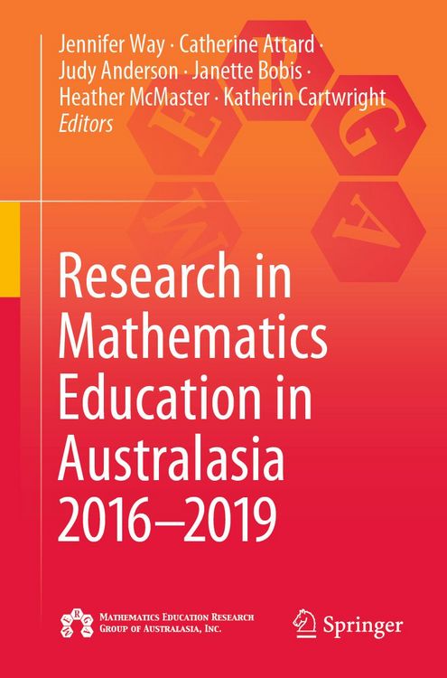 Produktbild: Research in Mathematics Education in Australasia 2016-2019