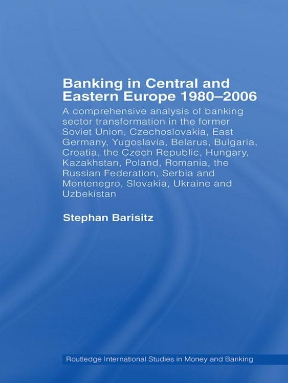 Produktbild: Banking in Central and Eastern Europe 1980-2006