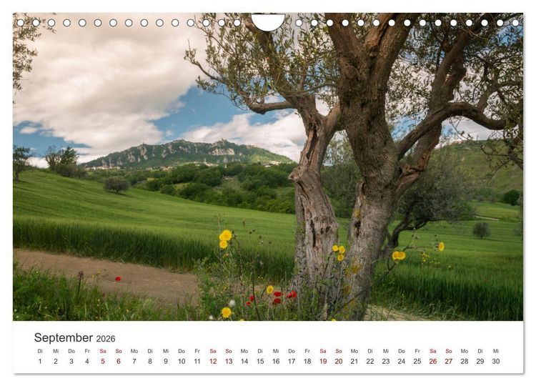 Produktbild: San Marino Die &auml;lteste Republik der Welt (Wandkalender 2026 DIN A4 quer), CALVENDO Monatskalender