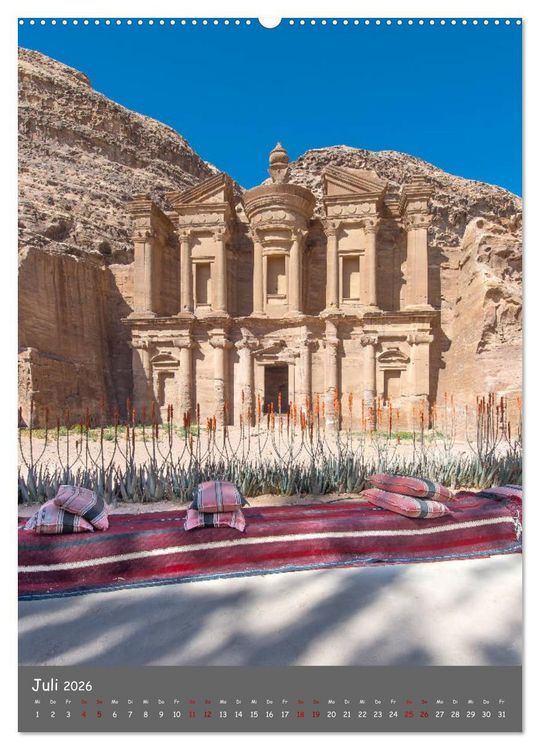 Produktbild: Sch&ouml;nheit Petra (Wandkalender 2026 DIN A2 hoch), CALVENDO Monatskalender