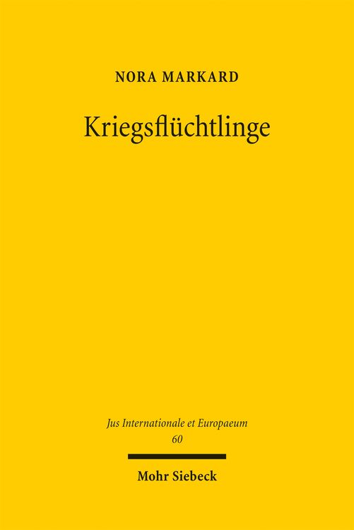 Produktbild: Kriegsfl&uuml;chtlinge