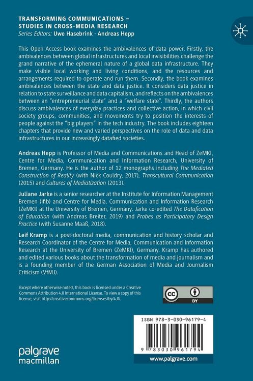 Produktbild: New Perspectives in Critical Data Studies