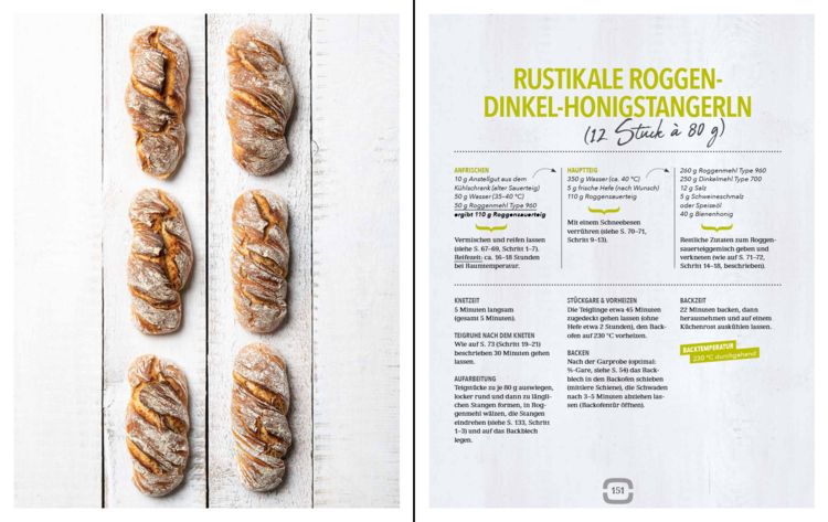 Produktbild: Backen mit Roggensauerteig