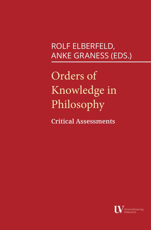 Produktbild: Orders of Knowledge in Philosophy
