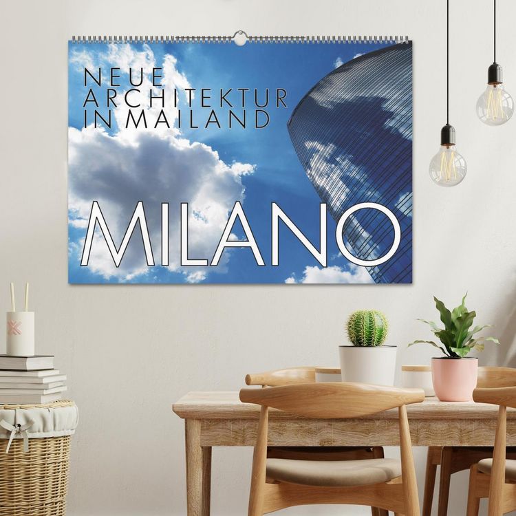 Produktbild: Neue Architektur in Mailand (Wandkalender 2026 DIN A2 quer), CALVENDO Monatskalender