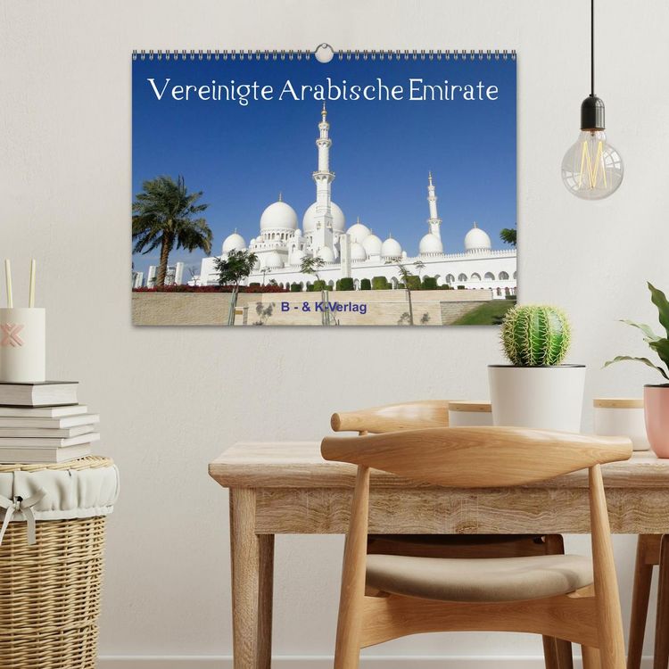 Produktbild: Vereinigte Arabische Emirate (Wandkalender 2026 DIN A3 quer), CALVENDO Monatskalender