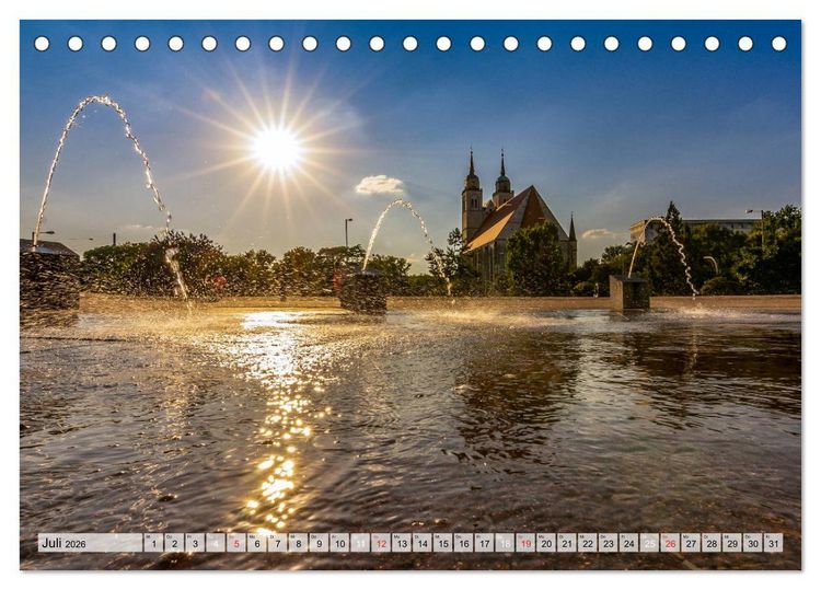 Produktbild: Romantisches Magdeburg (Tischkalender 2026 DIN A5 quer), CALVENDO Monatskalender