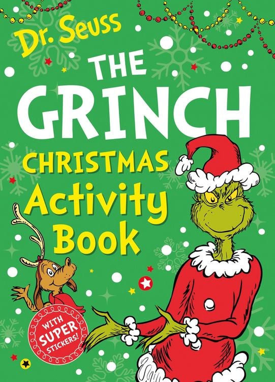 Produktbild: The Grinch Christmas Activity Book