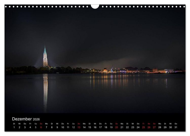 Produktbild: Schleswig - Schleistadt mit Flair (Wandkalender 2026 DIN A3 quer), CALVENDO Monatskalender