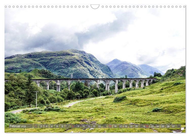 Produktbild: Schottland - Wie gemalt (Wandkalender 2026 DIN A3 quer), CALVENDO Monatskalender