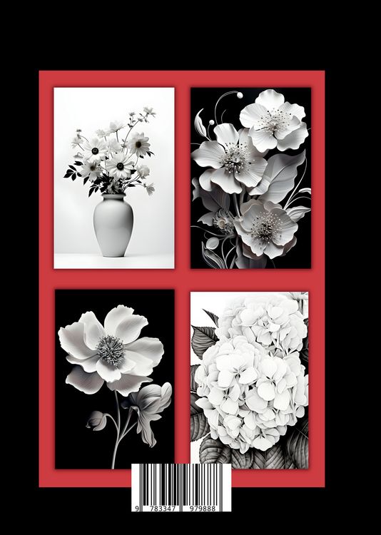 Produktbild: Malbuch Blumen Fotorealistisch