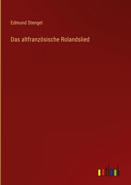 Produktbild: Das altfranz&ouml;sische Rolandslied