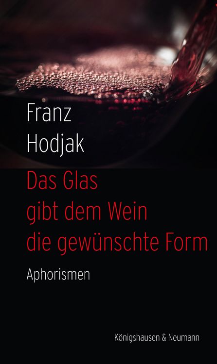 Produktbild: Das Glas gibt dem Wein die gew&uuml;nschte Form