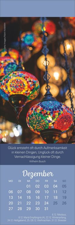 Produktbild: Achtsamkeit Lesezeichen & Kalender 2027