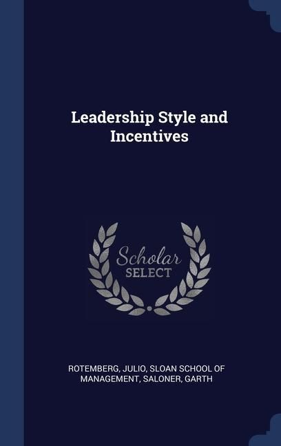 Produktbild: Leadership Style & Incentives