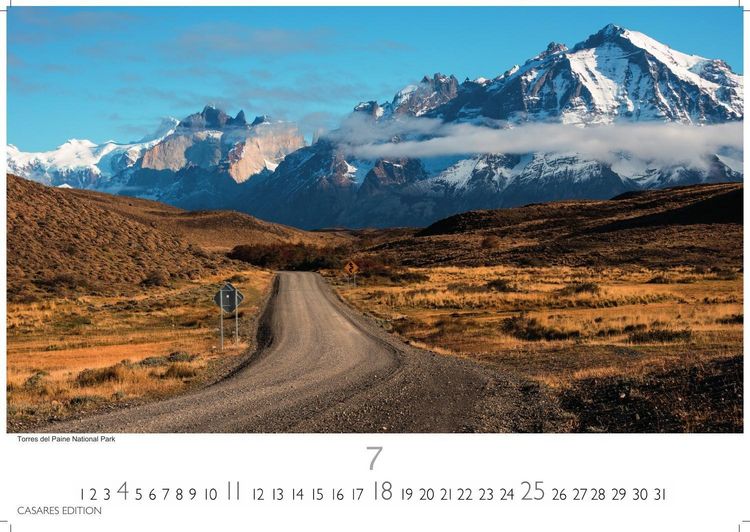 Produktbild: Patagonien Kalender 2027 &ndash; Wandkalender | Fotokalender S&uuml;damerika 35x50cm &ndash; mit beeindruckenden Fotos von Gletschern, Bergen & Wildnis, ideal als Geschenk & Deko