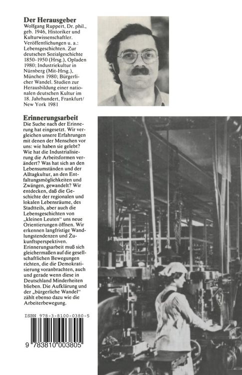 Produktbild: Erinnerungsarbeit