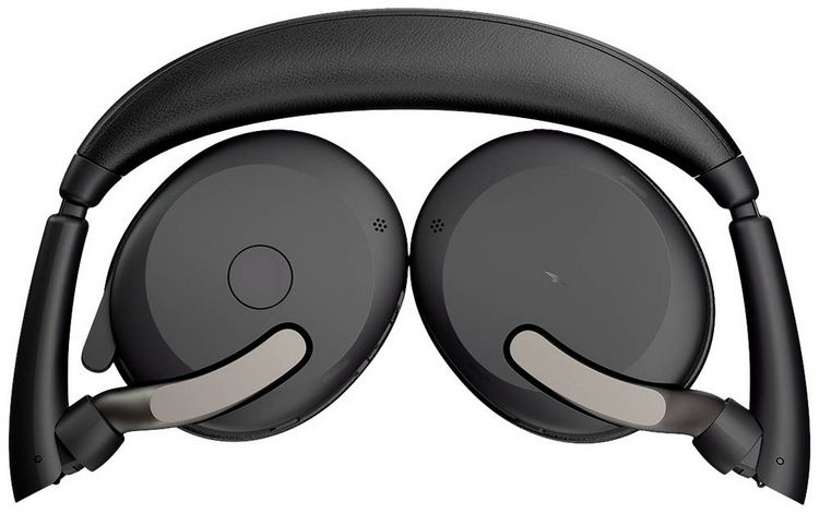 Produktbild: Jabra Evolve2 65 Flex Link380a MS + Ladepad On Ear Headset Bluetooth&reg; Stereo Schwarz Noise Cancelling Headset