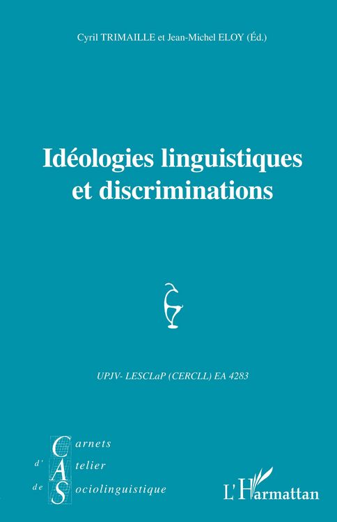 Produktbild: Id&eacute;ologies linguistiques et discriminations