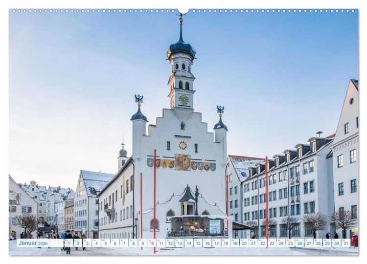 Produktbild: Dahoam in Bayern (hochwertiger Premium Wandkalender 2026 DIN A2 quer), Kunstdruck in Hochglanz