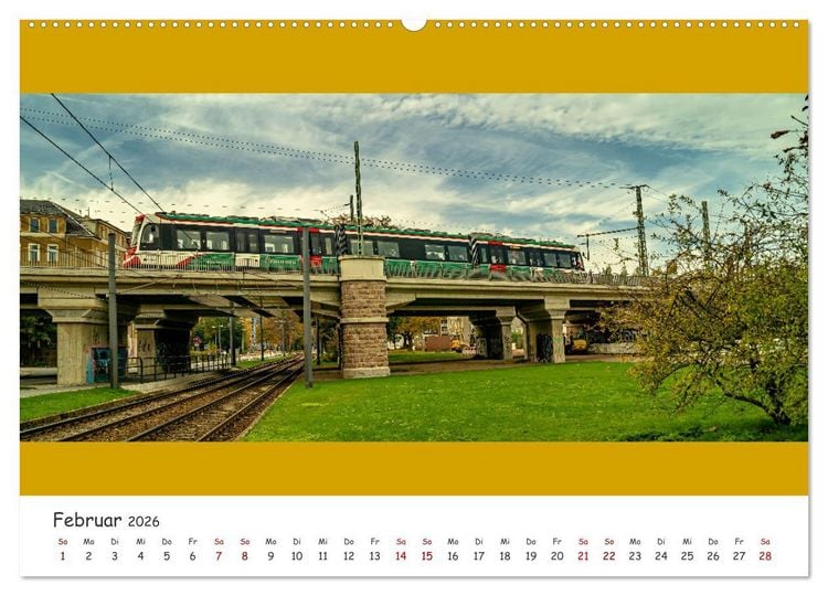 Produktbild: Die Citylink Chemnitz Panorama Ansichten (hochwertiger Premium Wandkalender 2026 DIN A2 quer), Kunstdruck in Hochglanz