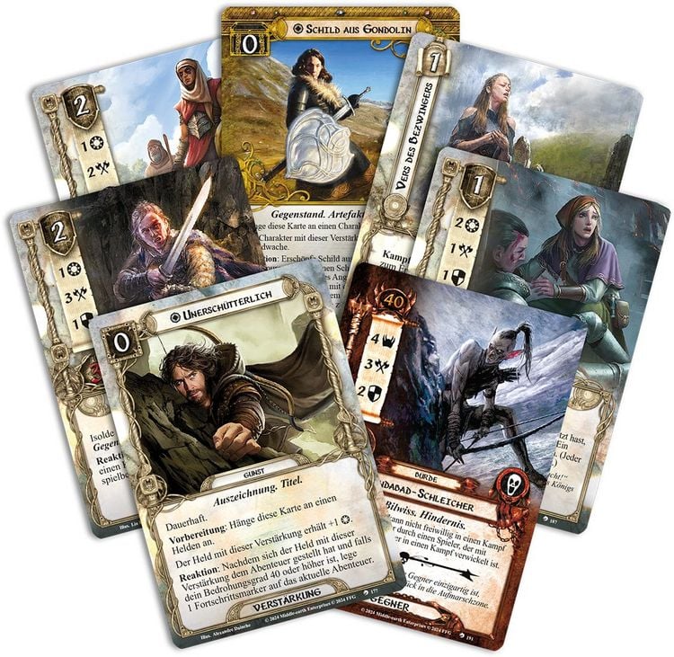 Produktbild: Der Herr der Ringe: Das Kartenspiel Ered Mithrin (Kampagnen-Erweiterung)