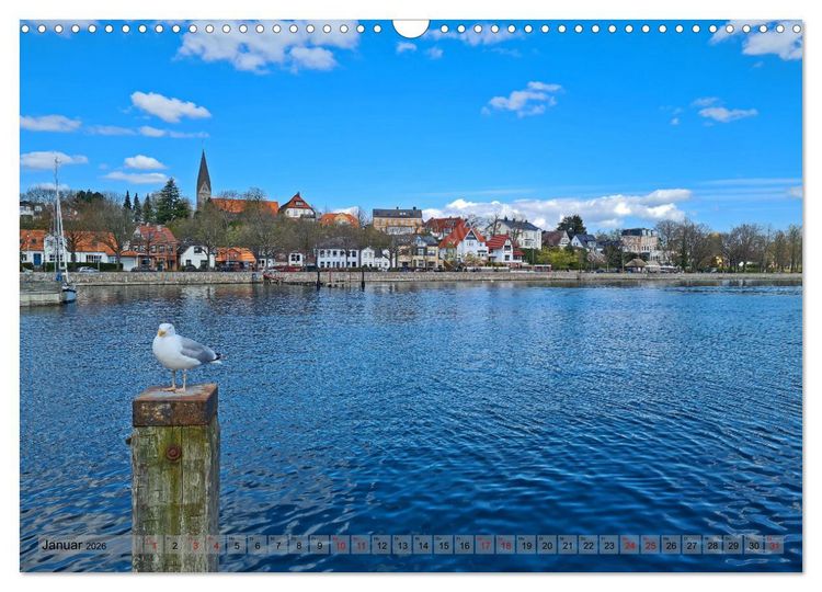 Produktbild: Kappeln und Umgebung (Wandkalender 2026 DIN A3 quer), CALVENDO Monatskalender