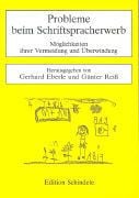 Produktbild: Probleme beim Schriftspracherwerb