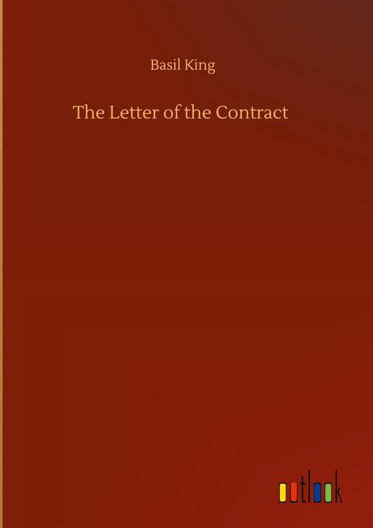 Produktbild: The Letter of the Contract